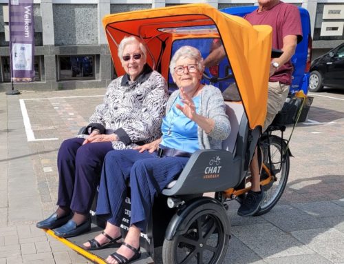Duo-fietsen bij dagbesteding ’t Trefpunt