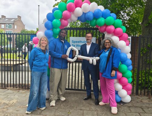 Feestelijke heropening speeltuin Te Werve brengt buurt samen